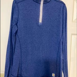 Carhartt force 3/4 zip lightweight long sleeve shirt